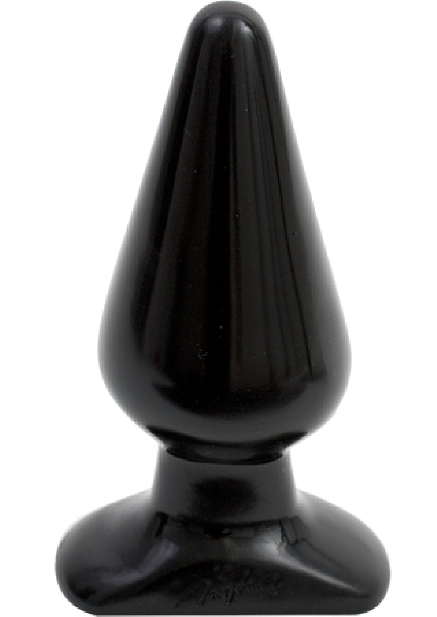 Butt Plug - Smooth - Large (Black)