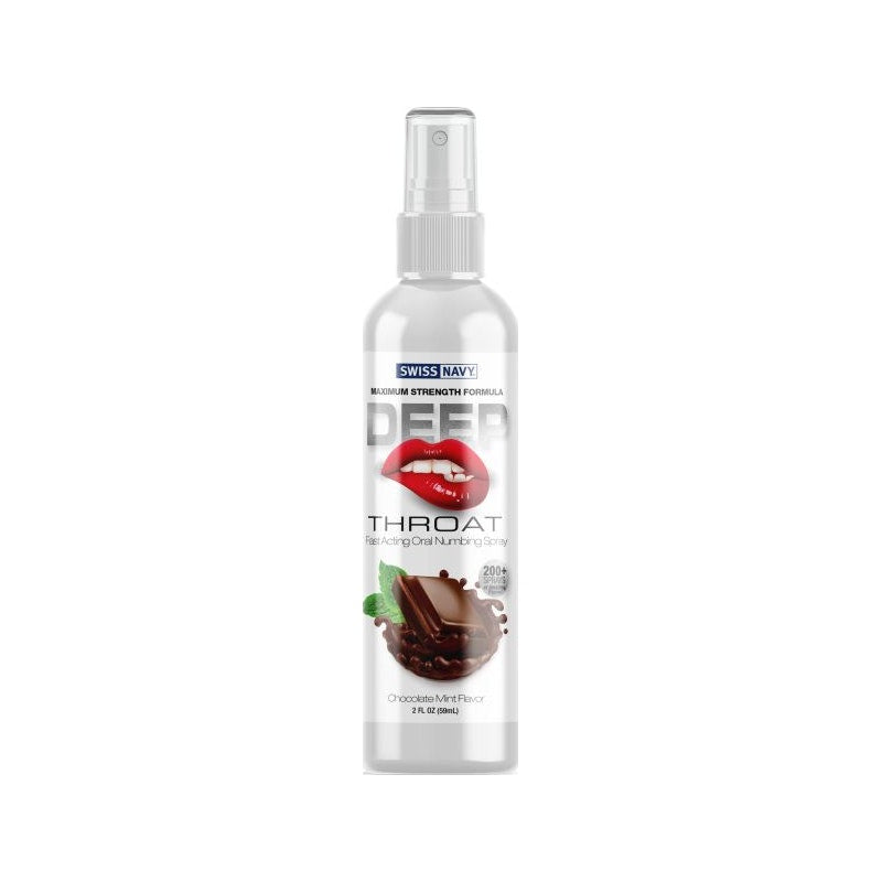 Swiss Navy Chocolate Mint Deep Throat Spray 2oz/59ml