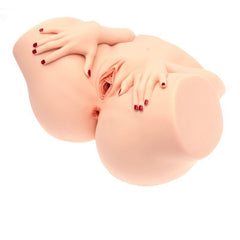 Spread Me Pussy and Anal Masturbator Torso Barbie