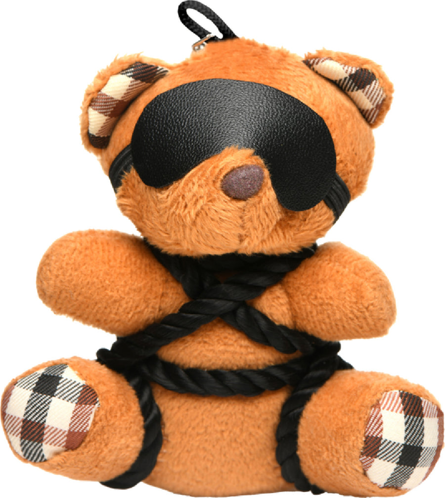 Rope Teddy Bear Keychain