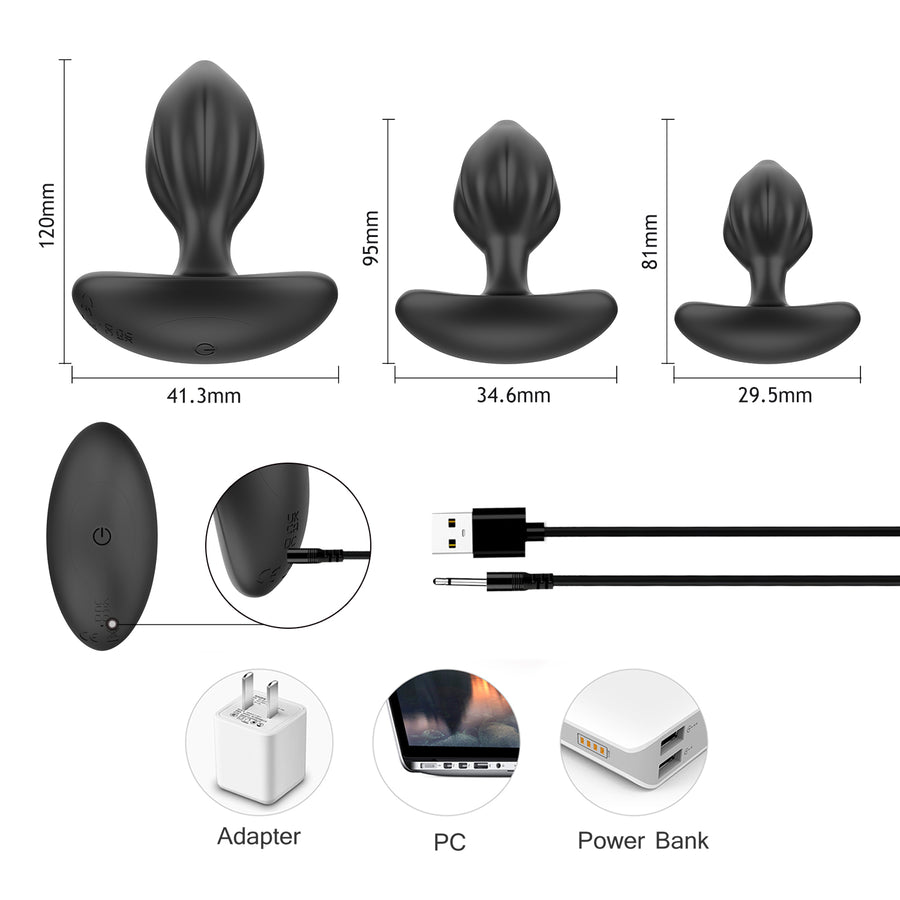 Winyi Vibrating Anal Plugs