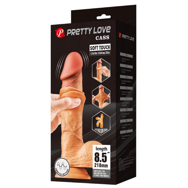 Sliding Skin Series Vibrating 8.5