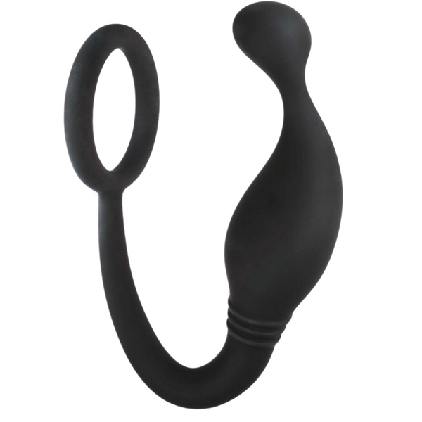 Prostate Plug with Love Ring - 4.5