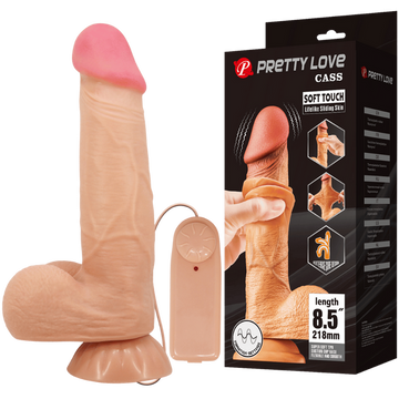 Sliding Skin Series Vibrating 8.5