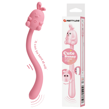Cute Bunny Flirting Stick