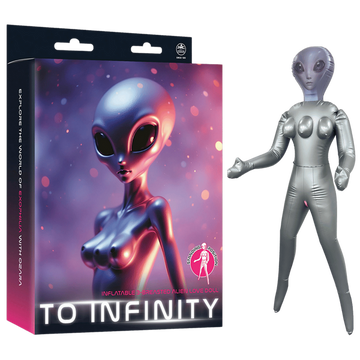 Inflatable 3-Breasted Alien Love Doll -