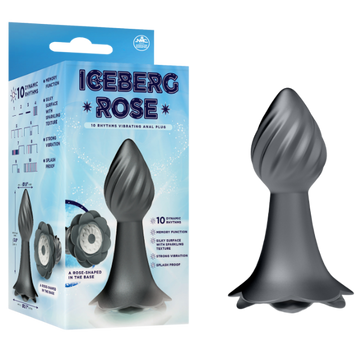 10 Rhythms Vibrating Anal Plug