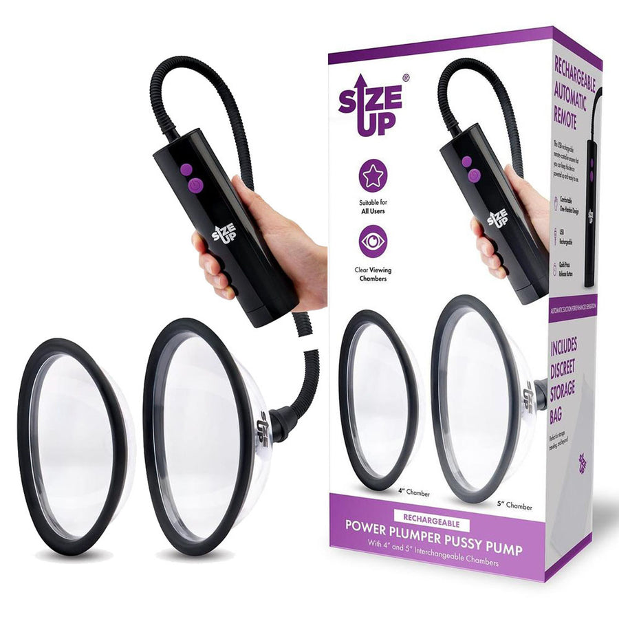 Size Up Rechargeable Power Plumper Pussy Pump