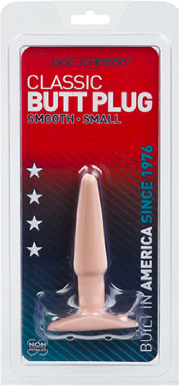 Butt Plug - Smooth - Small (Flesh)