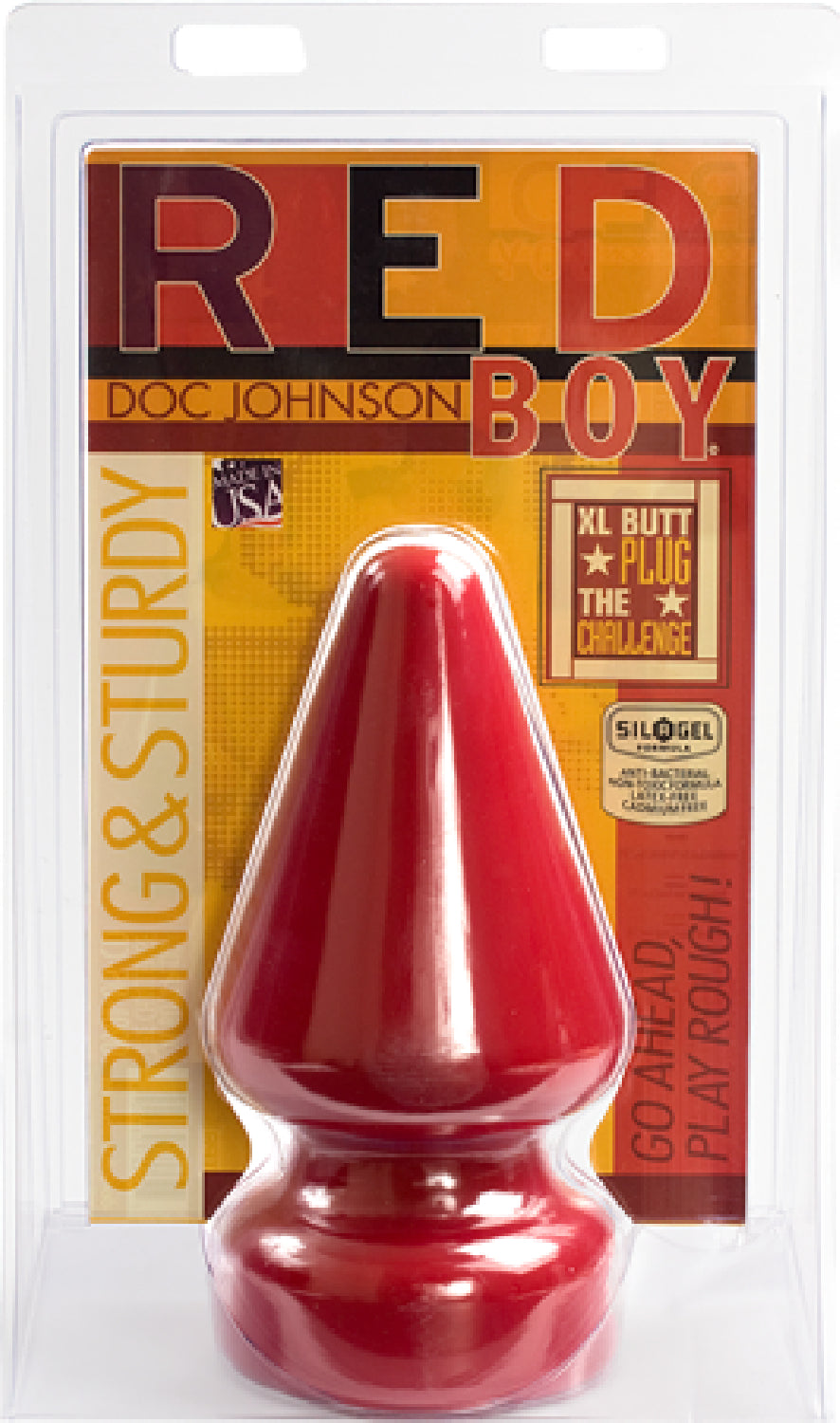 Red Boy Butt Plug - The Challenge (Red)