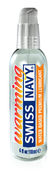 Swiss Navy Warming Lubricant 4oz/118ml