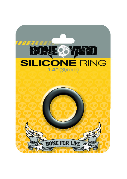Boneyard Silicone Ring 35mm Black