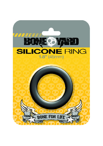 Boneyard Silicone Ring 45mm Black