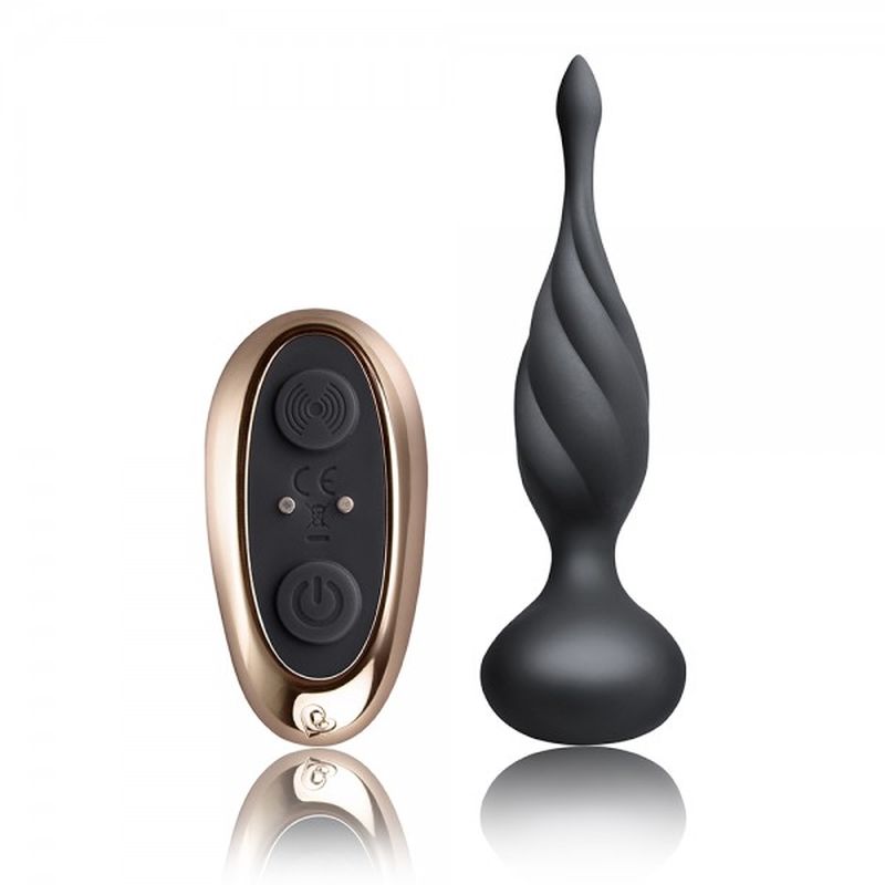 Petite Sensation Discover Butt Plug w Remote Black