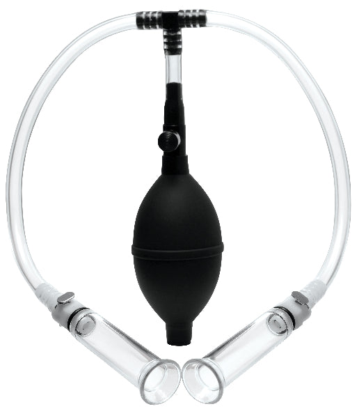 Nipple Pumping System with Dual Cylinders