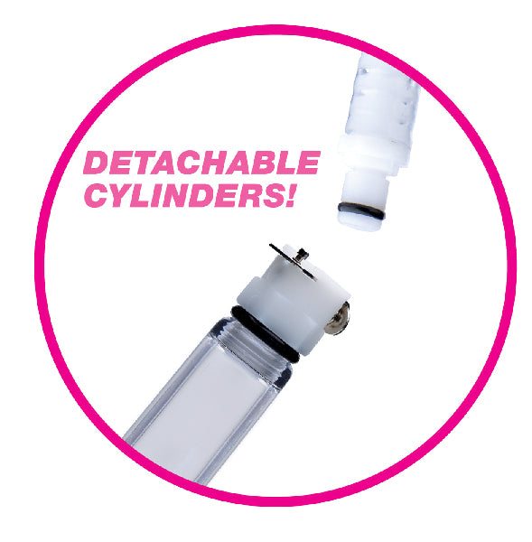 Nipple Pumping System with Dual Cylinders