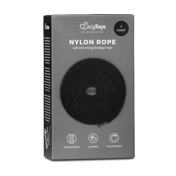 Bondage Rope 5m Black