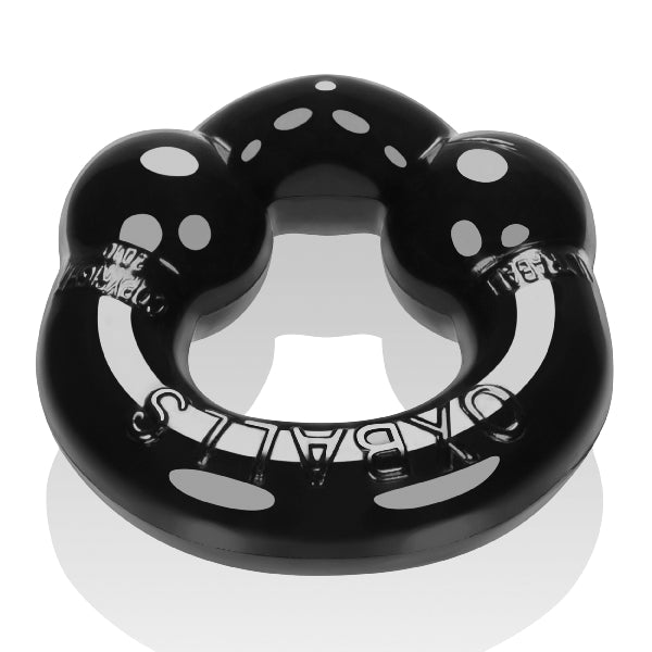 Ultraballs 2 Pack Cockring Black And Police Blue