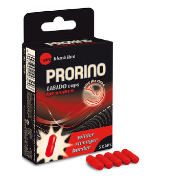PRORINO Libido Caps For Women 5 pcs