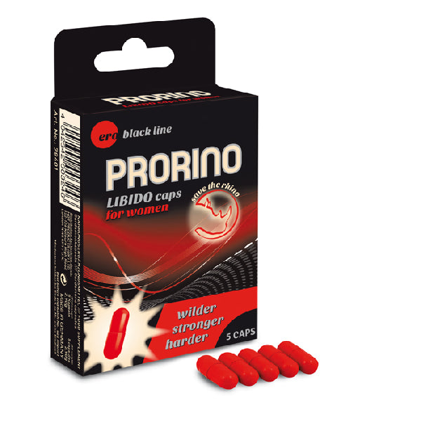 PRORINO Libido Caps For Women 5 pcs