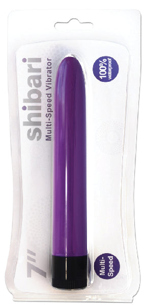 Shibari Multi-Speed Vibrator 7in Purple