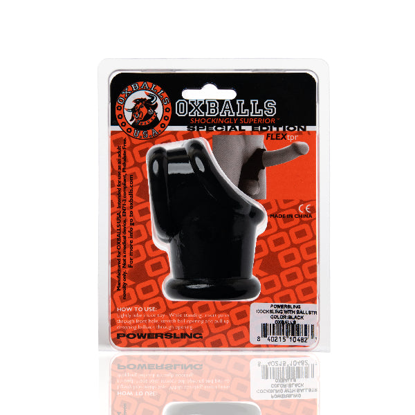 Powersling Cocksling And Ballstretcher Black