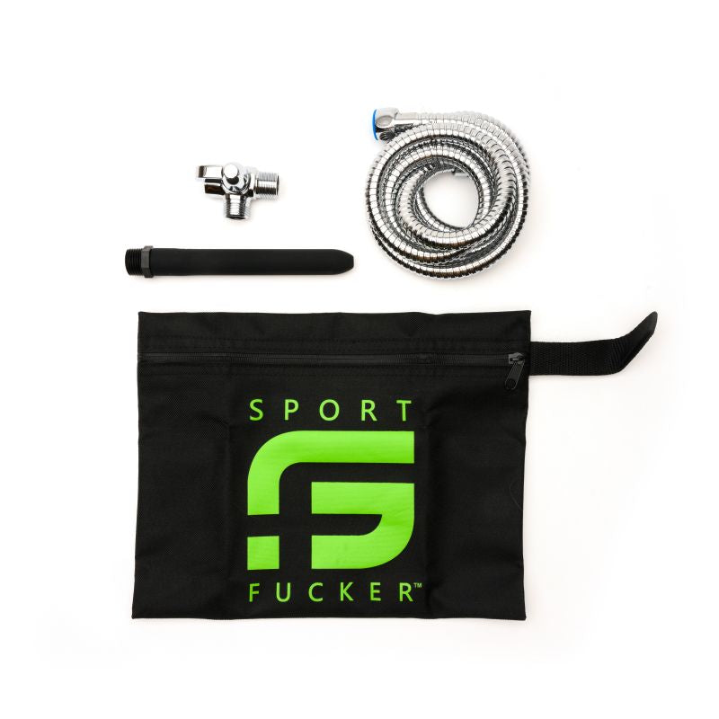 Shower Kit Black 6in