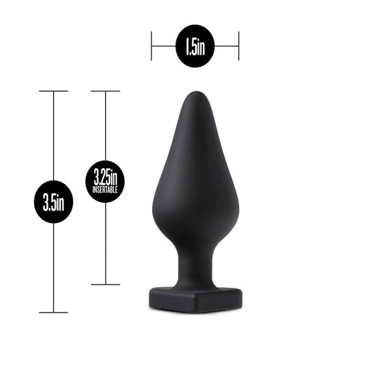 Temptasia Spank Me Butt Plug Black