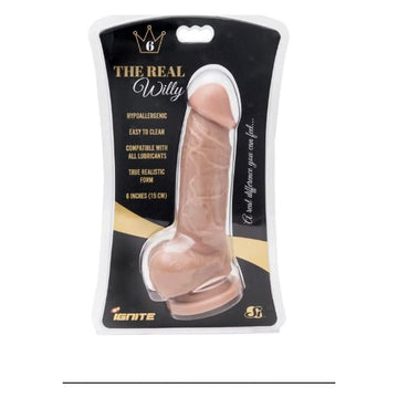 The Real Willy 6in Dildo Vanilla