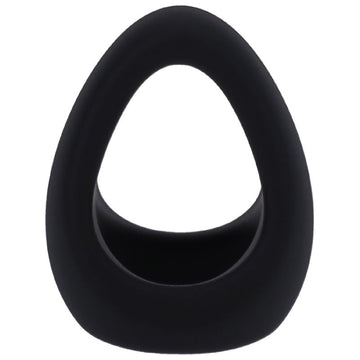 Stirrup Silicone Cock Ring Onyx