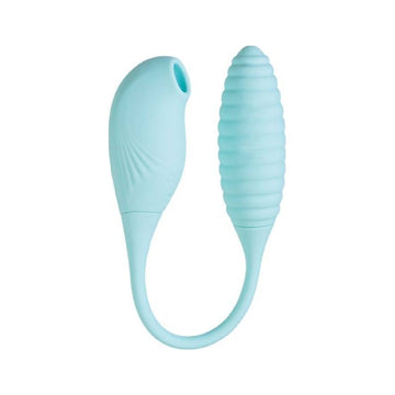 JOS Roow Vaginal and Clitoral Air Pulse Stimulator Blue