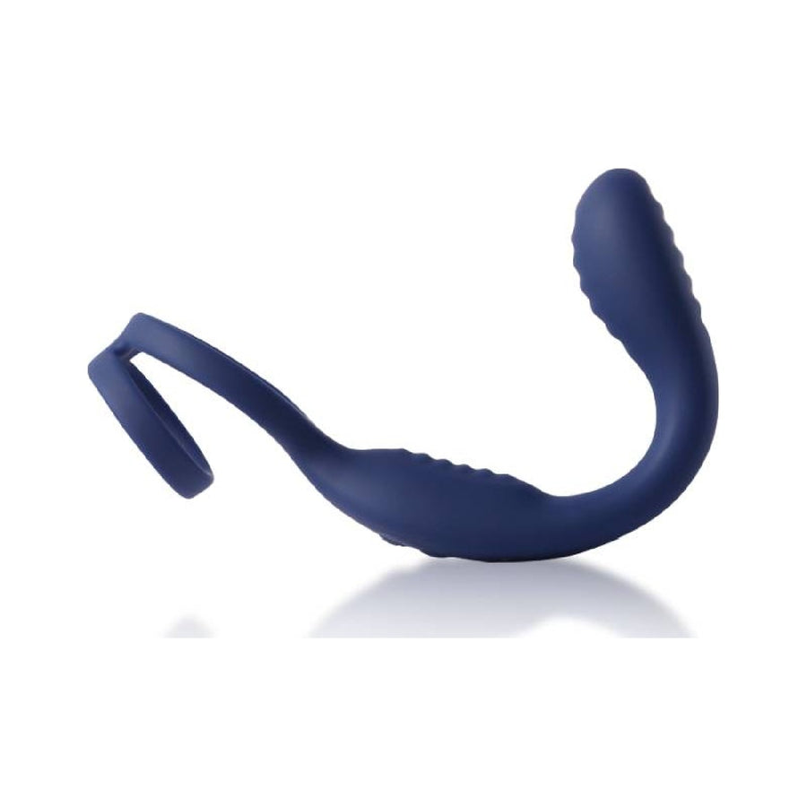 VibraDuo Vibrating Anal Probe and Perineum Stim with Cockring