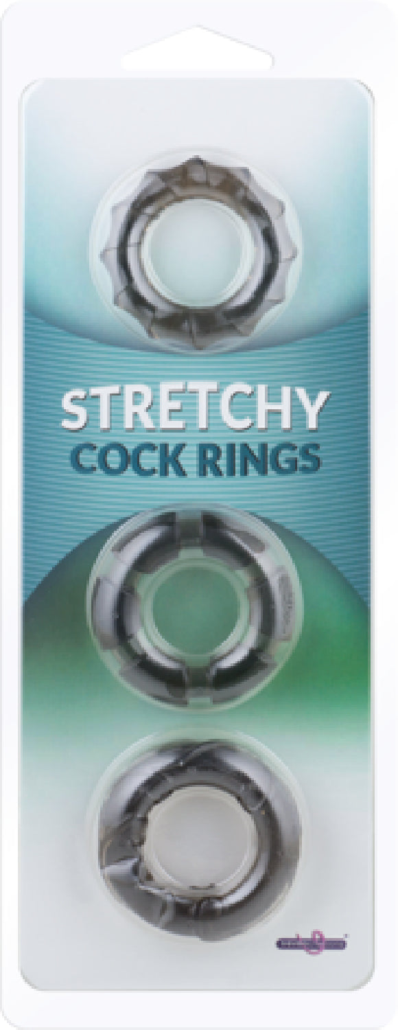 Stretchy Cockrings (Smoke)