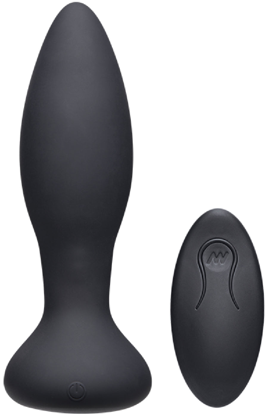 Thrust - Experienced - Rechargeable Silicone Anal Plug With Remote (Black)