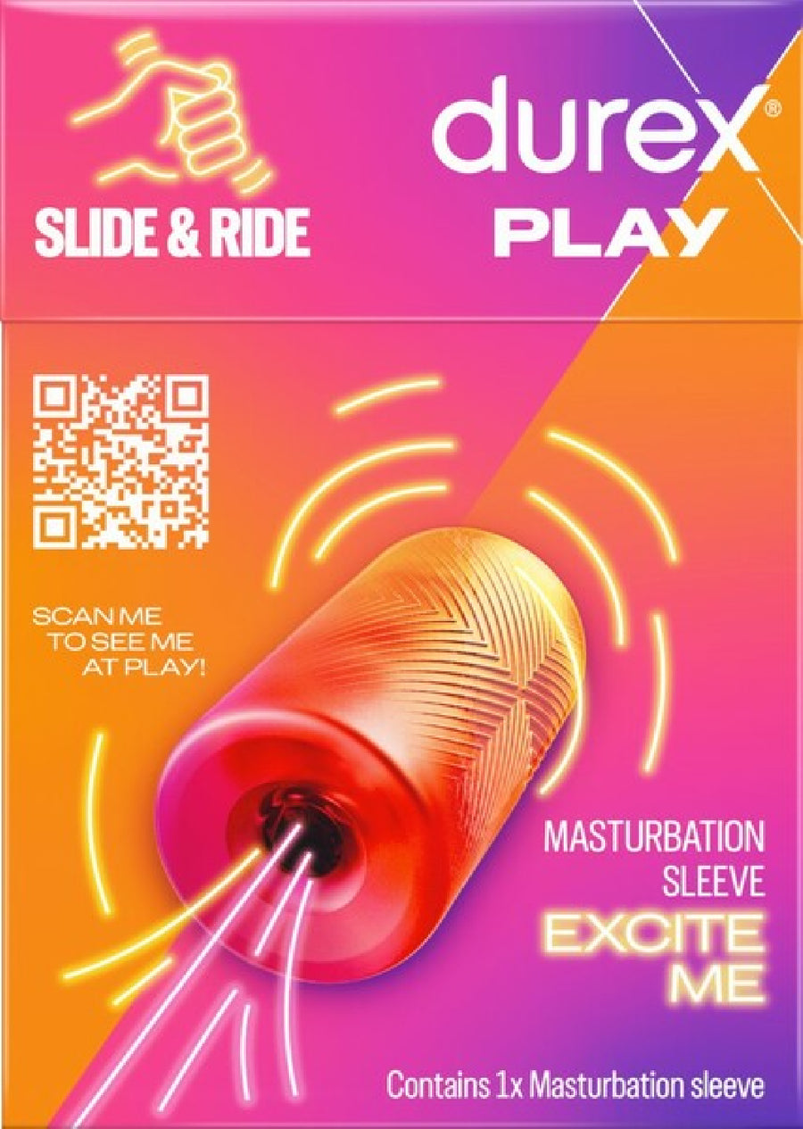 Play Slide & Ride Textured Masturbation Sleeve