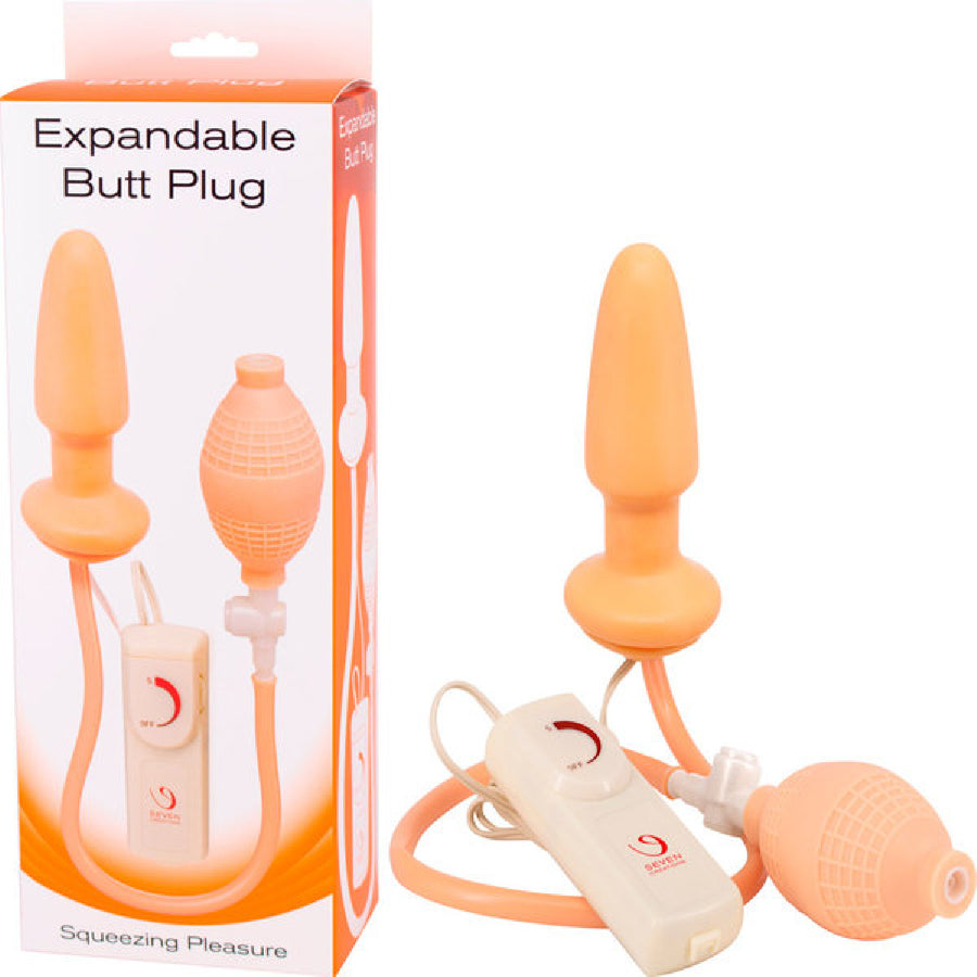 Expandable Butt Plug (Flesh)
