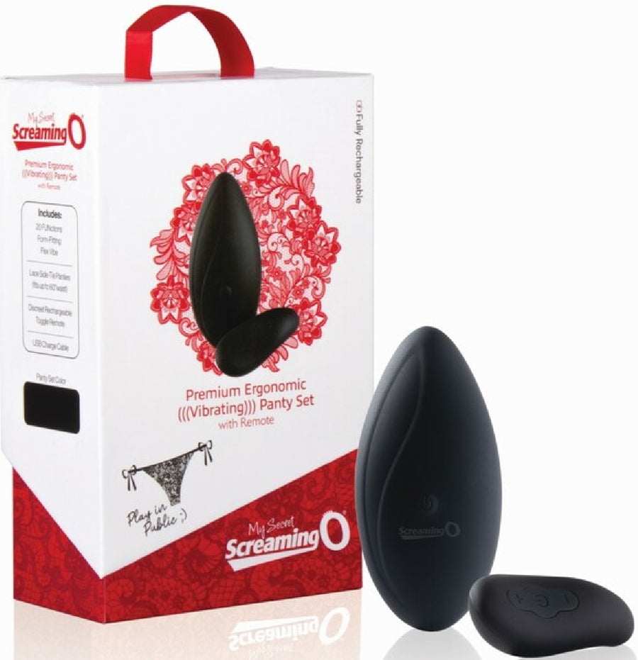 Premium Ergonomic Remote Panty Set    Free Clean Vibe