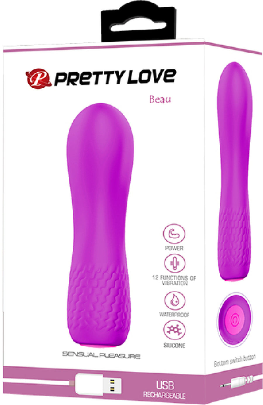 Rechargeable Beau (Purple)