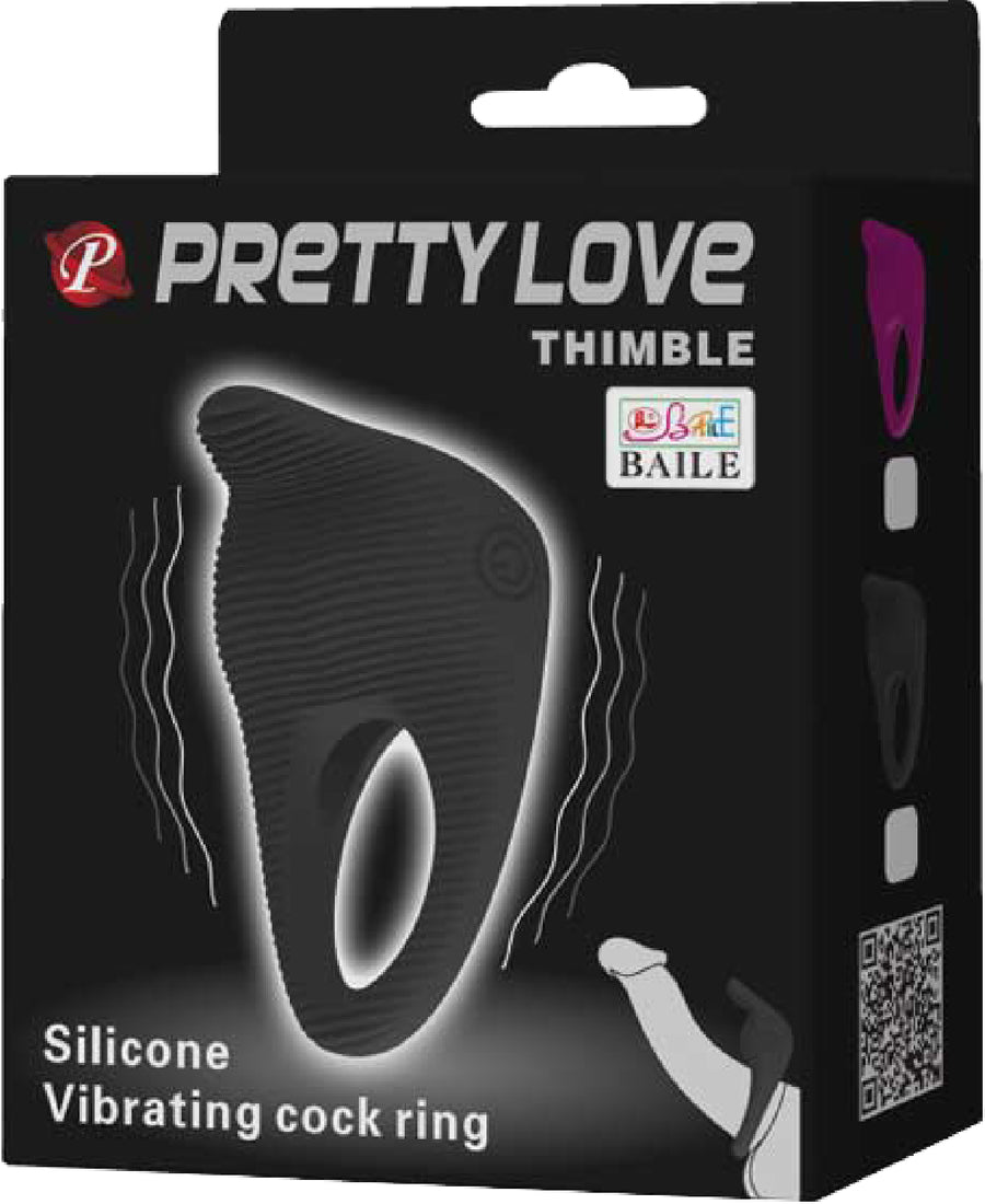 Thimble Cockring (Black)