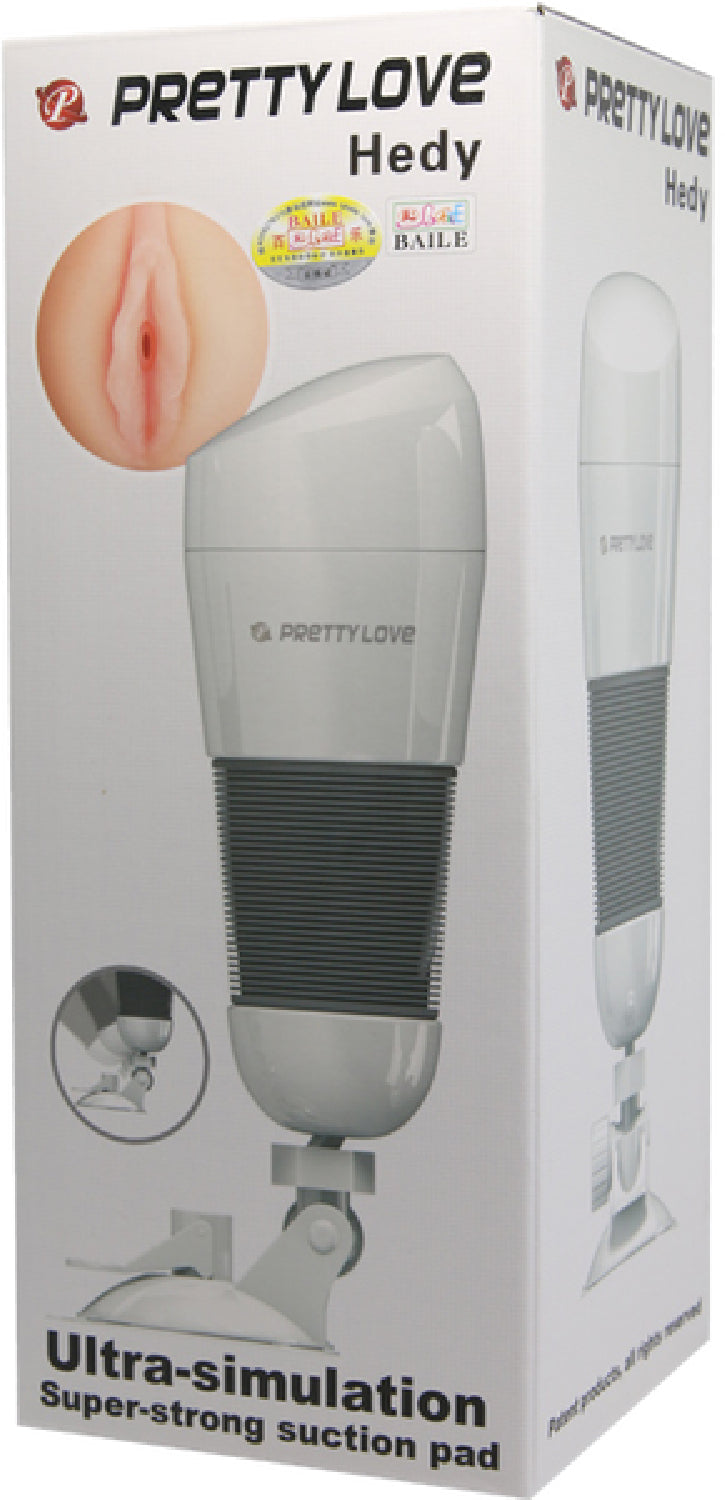 Hedy Ultra Stimulation Masturbator (White)