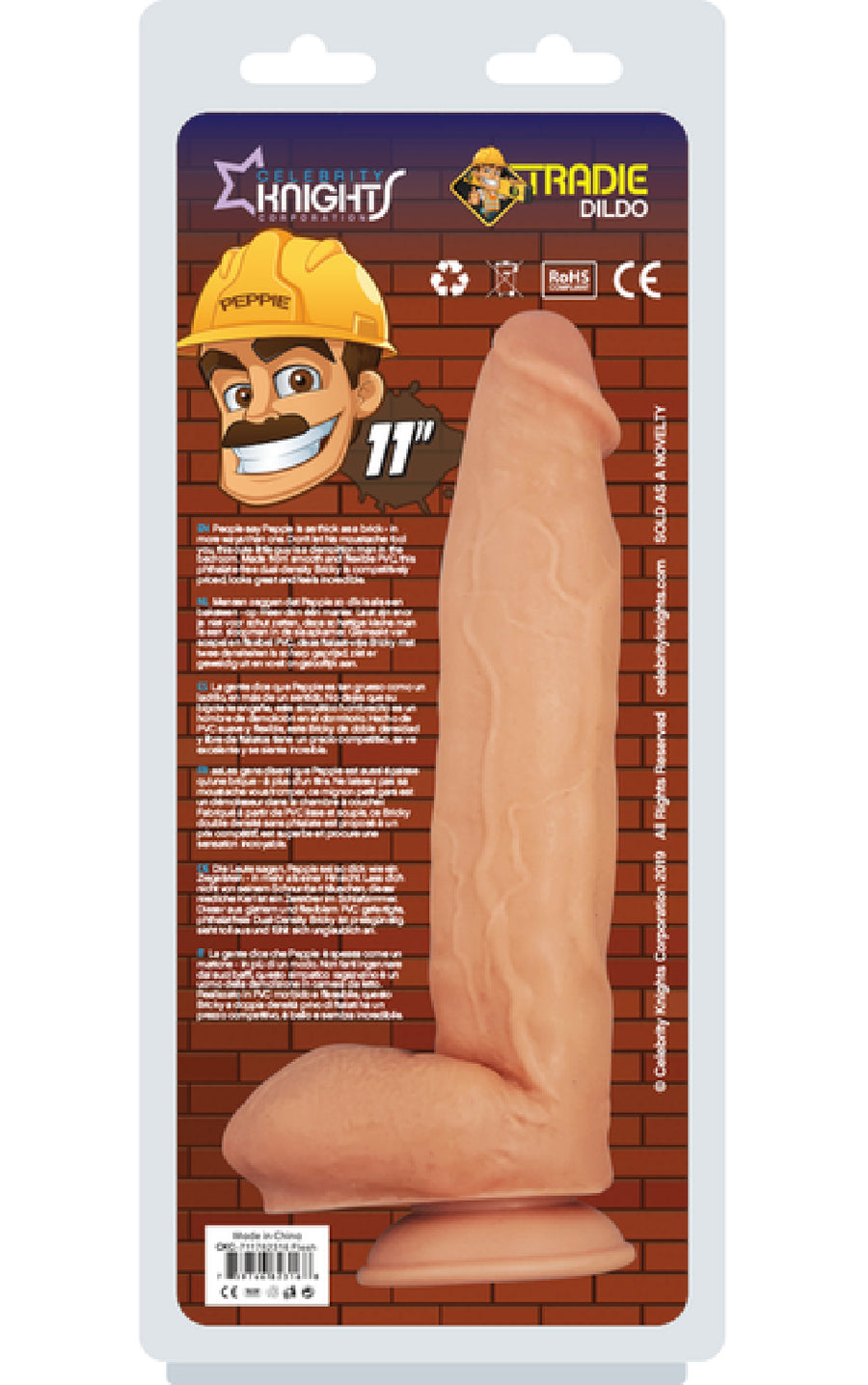 Tradie Dildo - Peppie 11