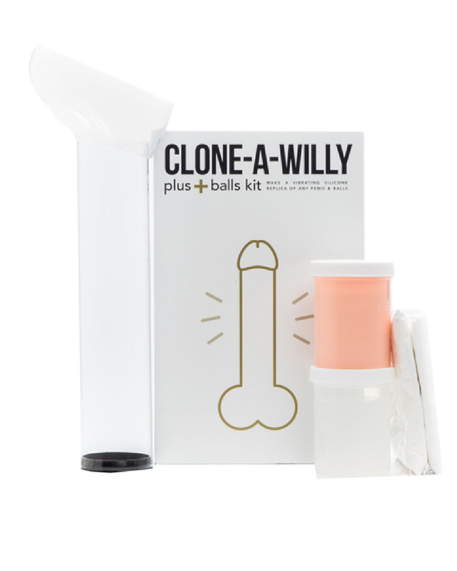 Clone-A-Willy Plus With Balls (Light Tone)