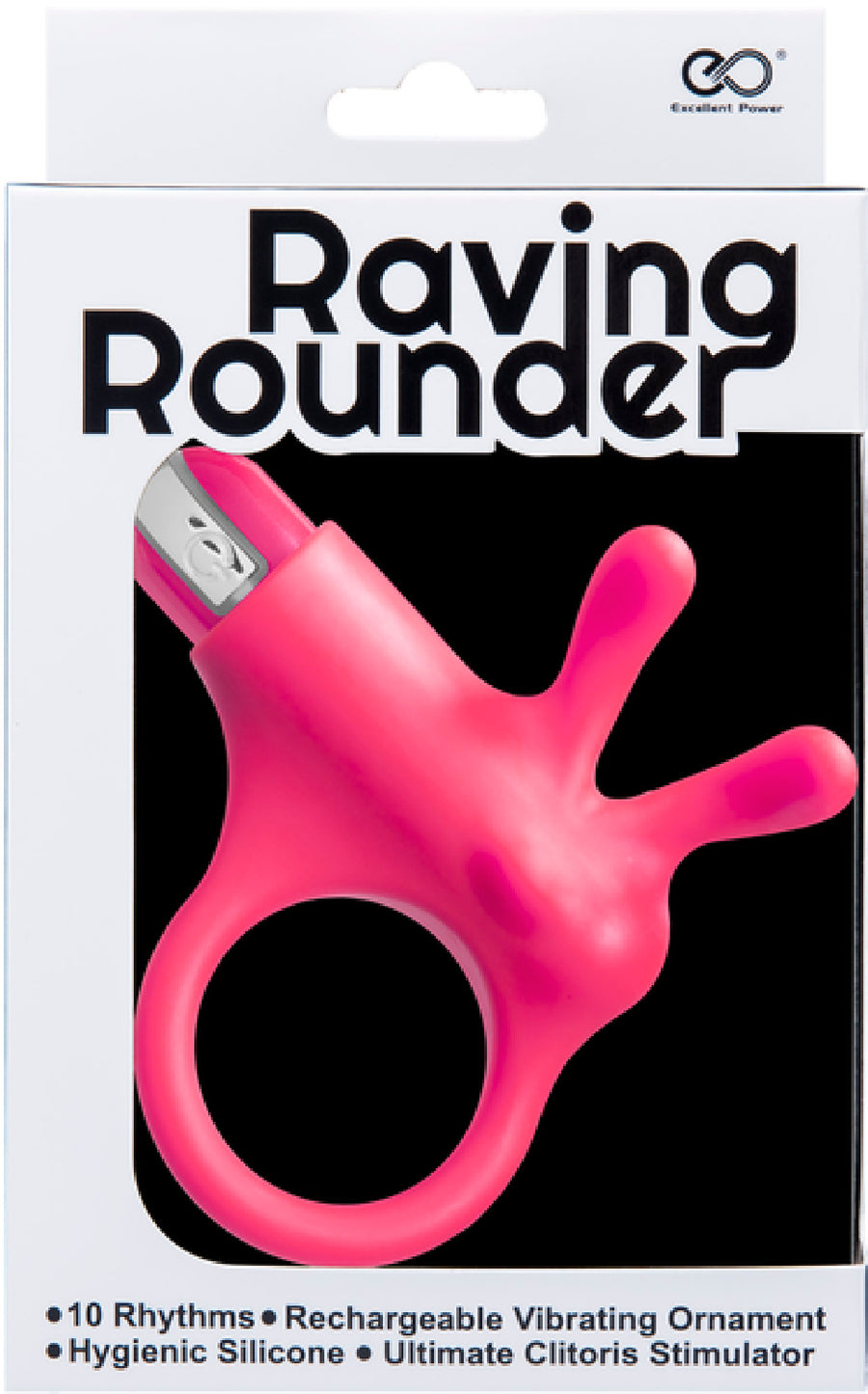 Raving Rounder Cockring (Pink)