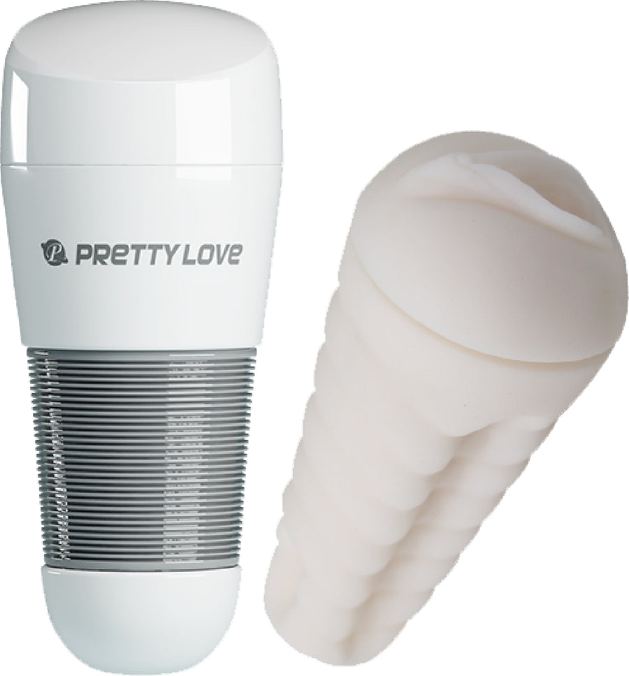 Kitty Vagina Masturbator (White)