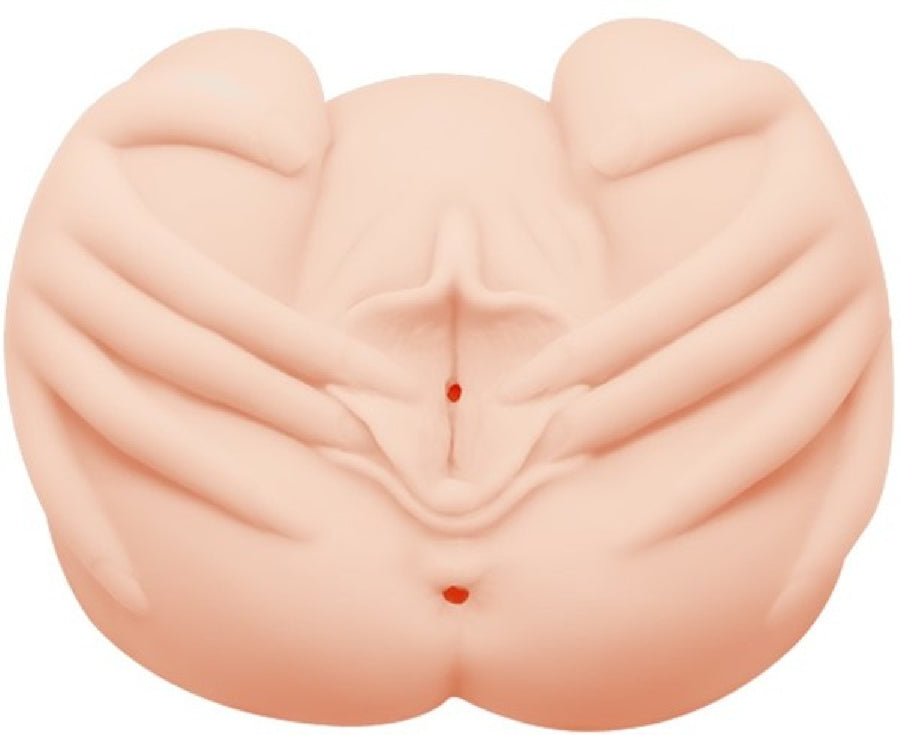 Hands-On Vagina And Anal Masturbator (Flesh)