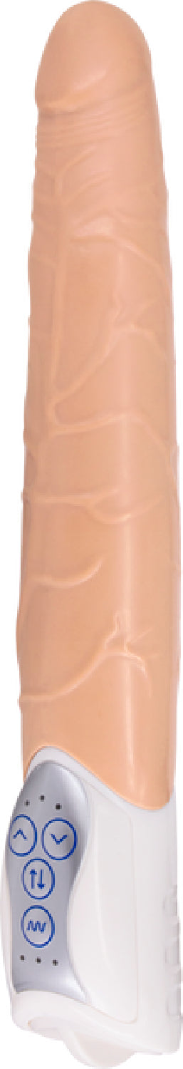 Long John Realistic Thrusting Vibrator (Flesh)