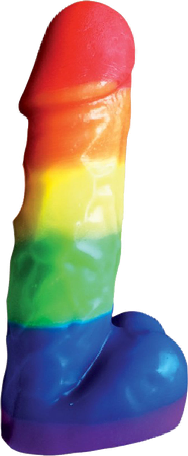 Rainbow Pecker Party Candle