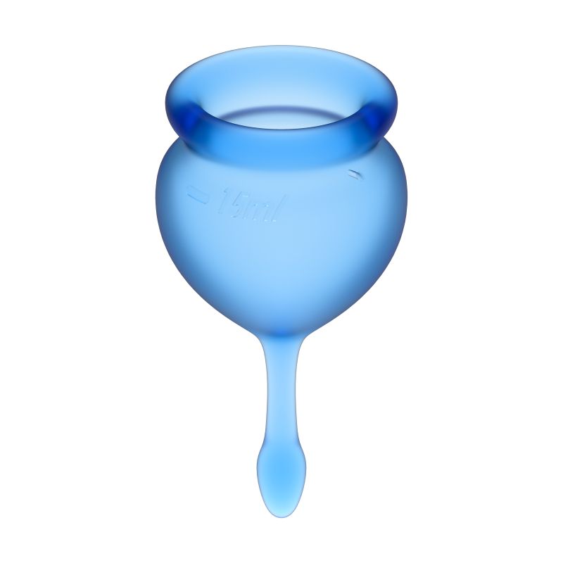 Feel Good Menstrual Cup  Light Blue 2pcs