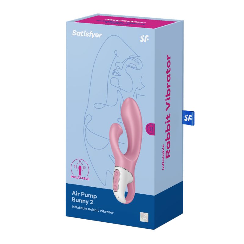 Satisfyer Air Pump Bunny 2 Pink