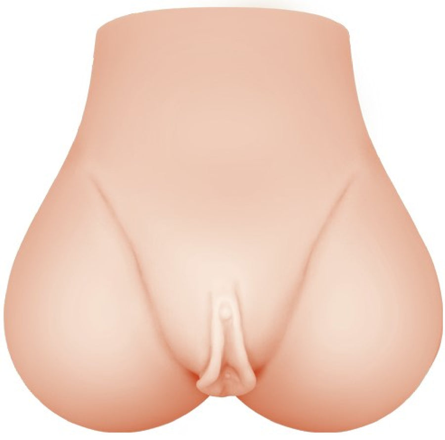 Vagina And Anal Stimulator (Flesh)